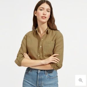 Everlane Shrunken Cotton Shirt